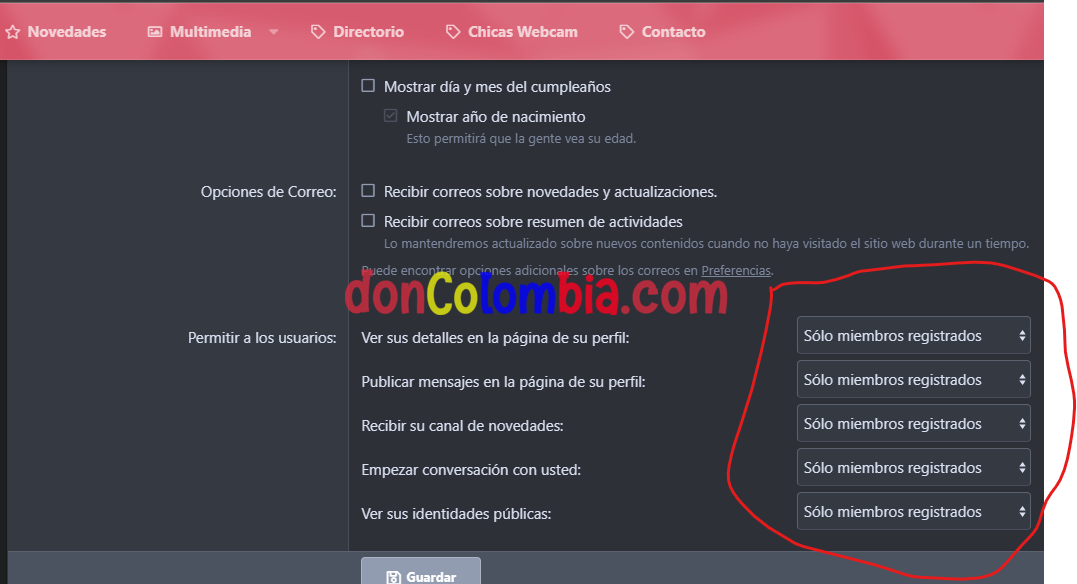 Sugerencia: Privacidad de las Reseñas