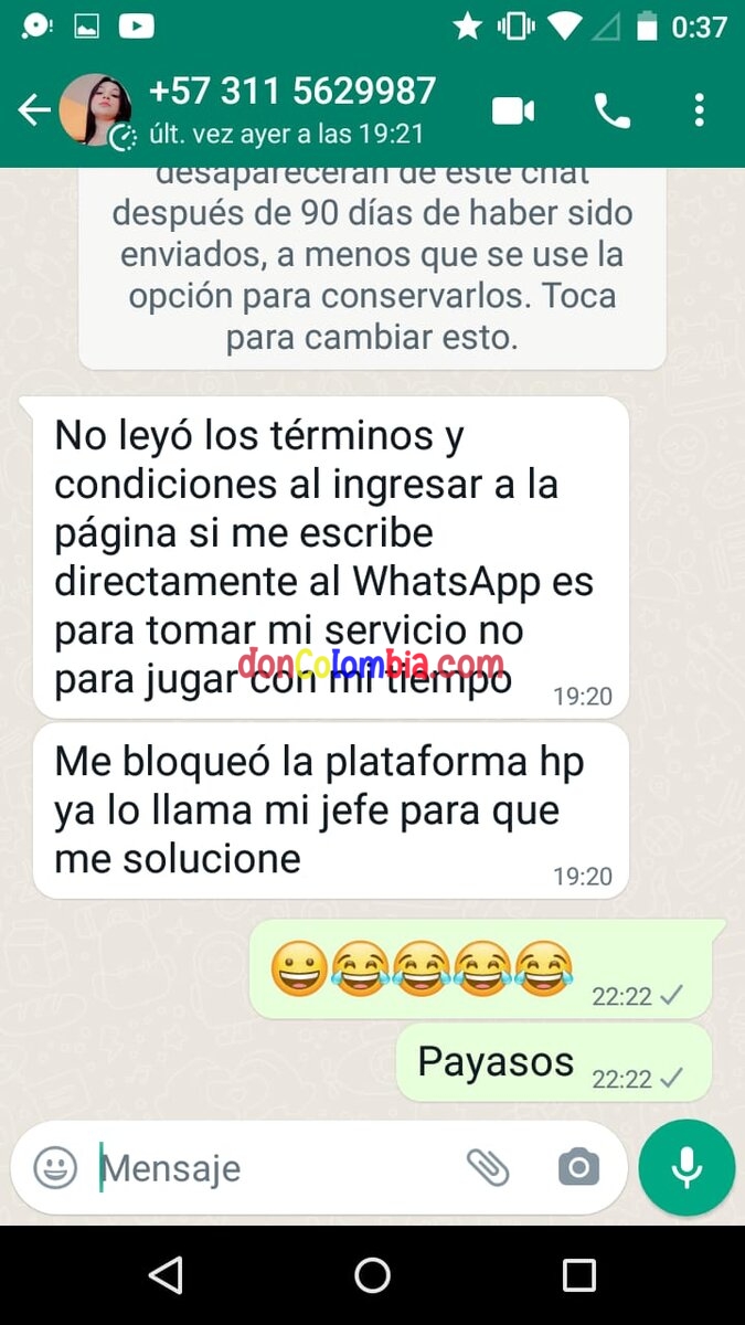 PILAS ESTAFA DESDE LA CARCEL de un 3115629987
