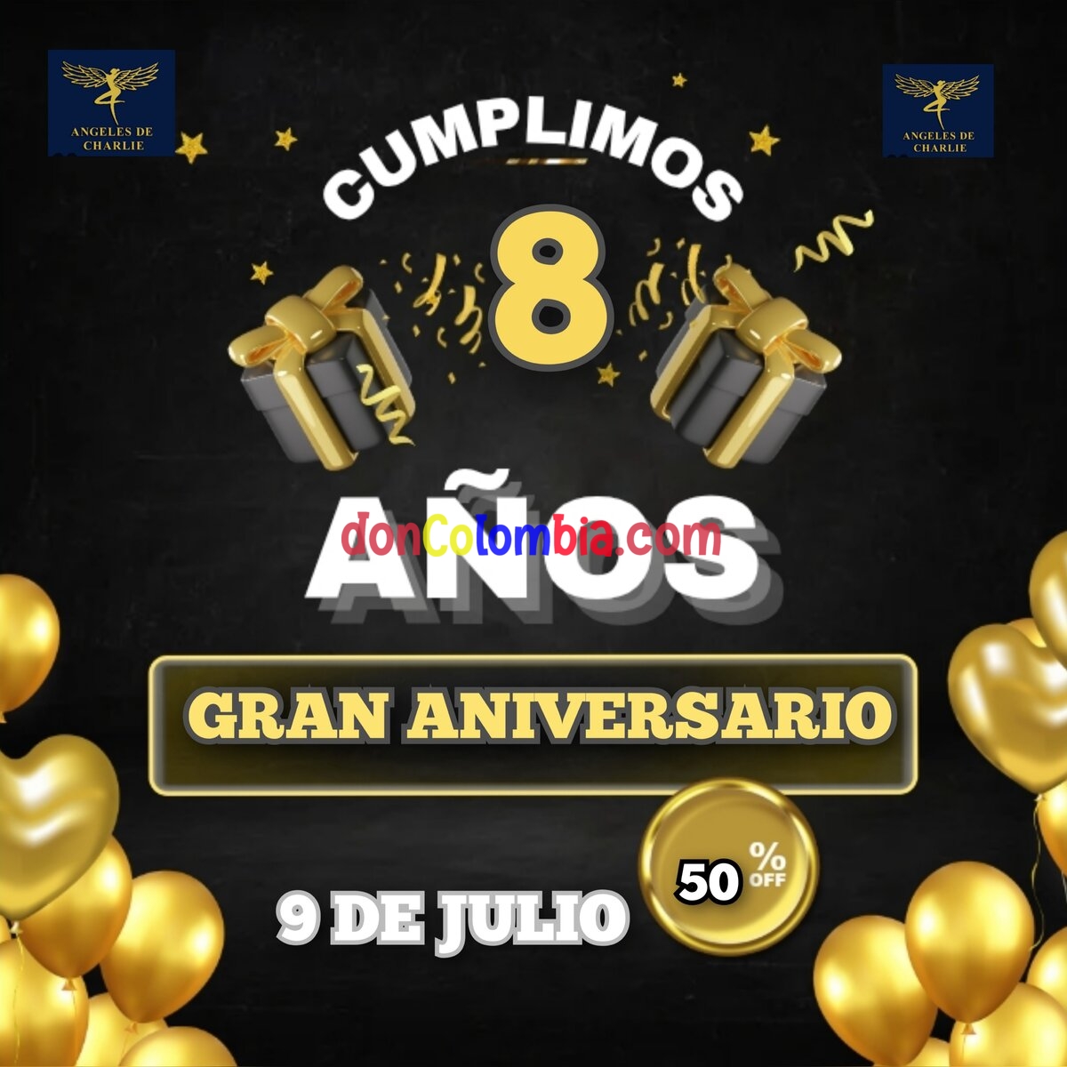 HORA $70 MIL  SEXO ILIMITADO  HOY DE ANIVERSARIO  ÁNGELES DE CHARLY  318 936 8401