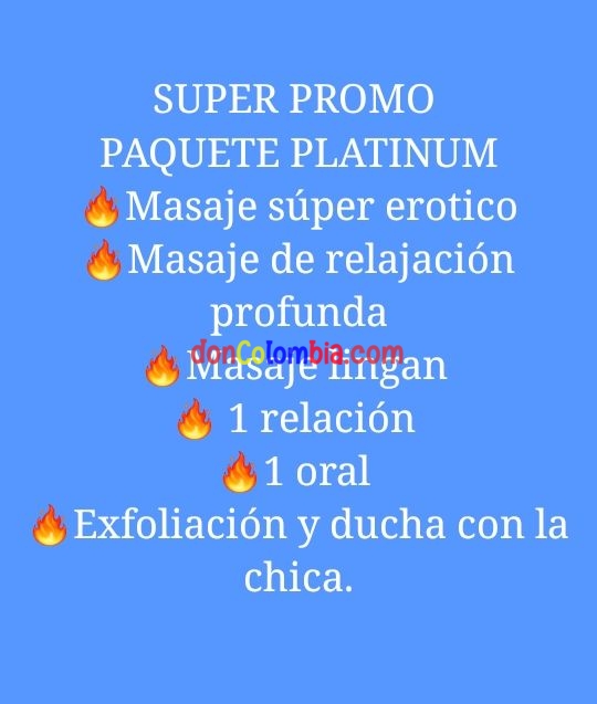 PROMOCIÓNES DE FIN DE MES,  SOLO PARA CABALLEROS CON CLASE Y DE GUSTOS EXQUITISOS ESCRIBENOS 3102231312