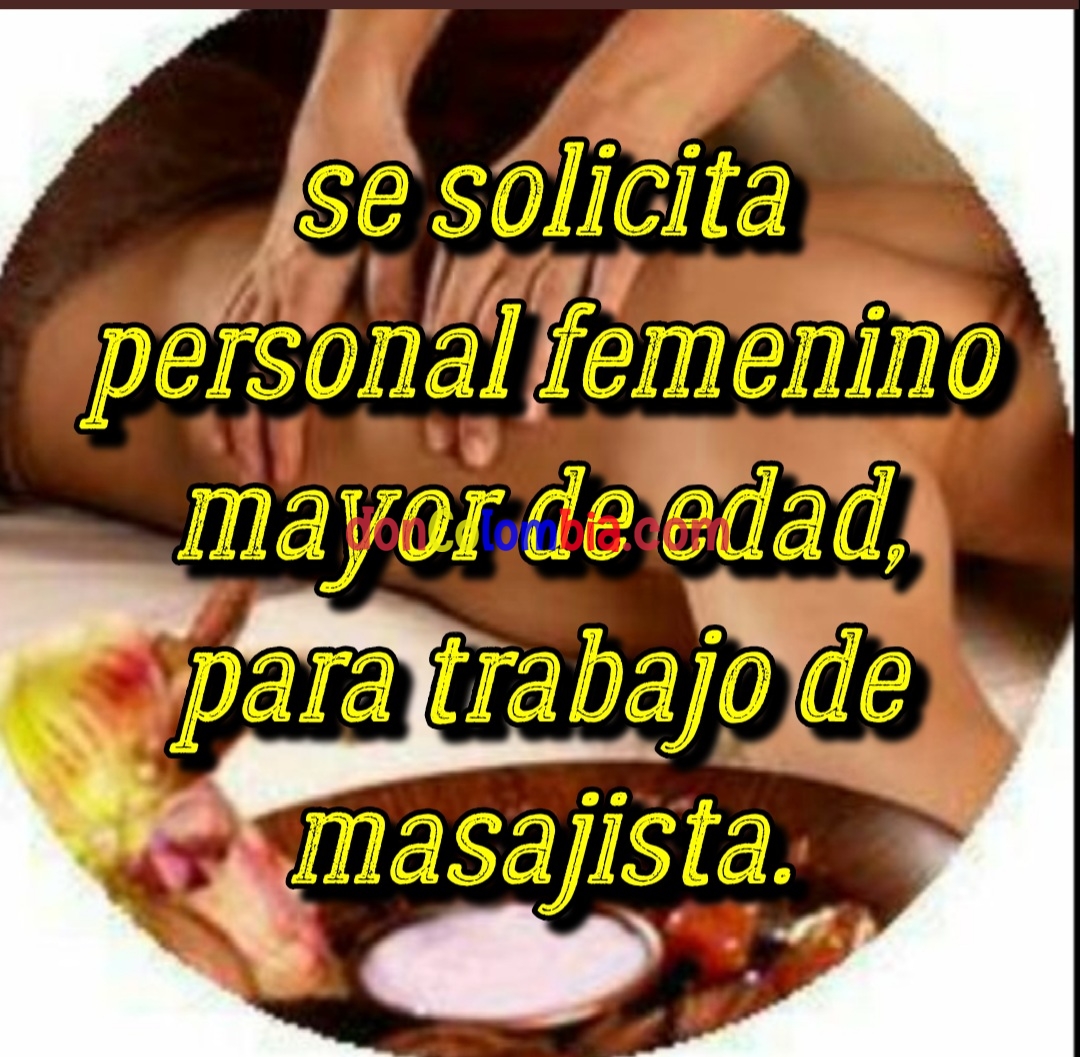 Solicito personal 3184124449