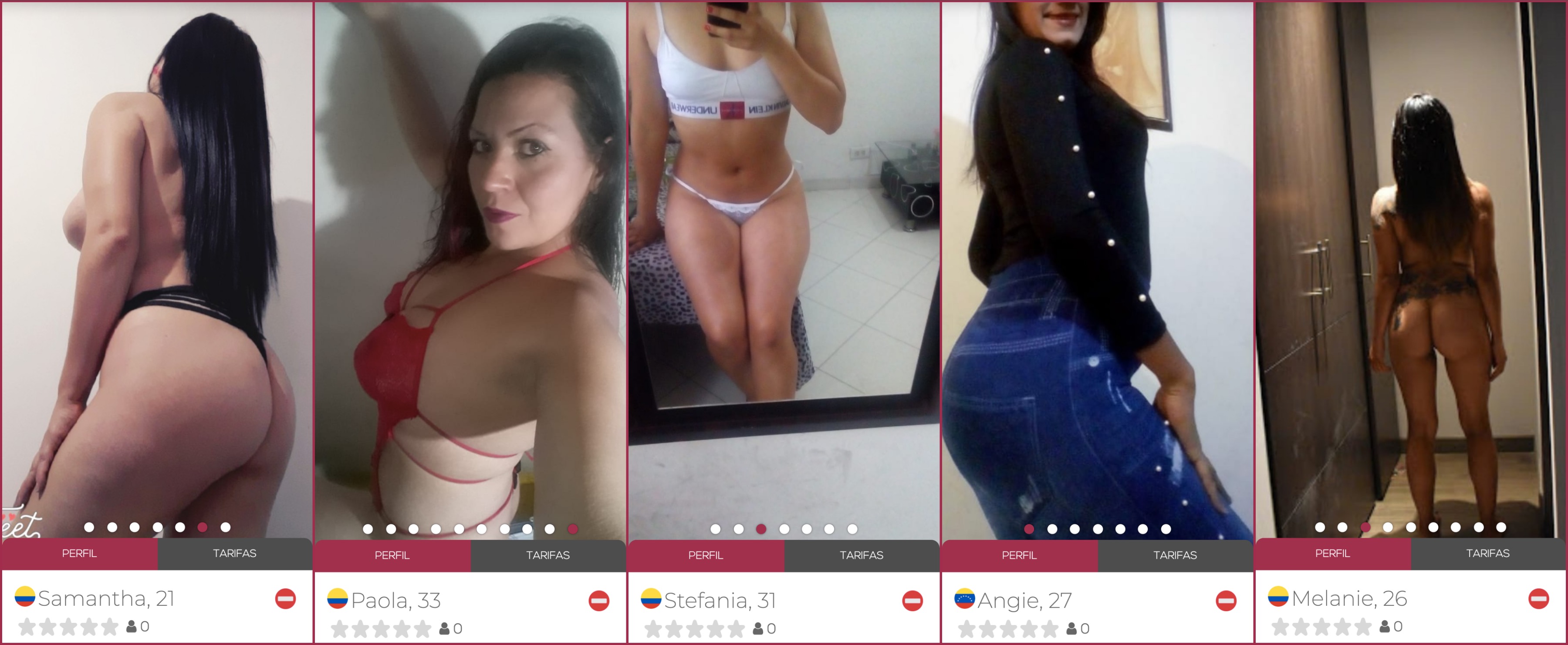 #LOVTYGIRLS ?? Samantha, Paola, Stefania, Angie y Melanie