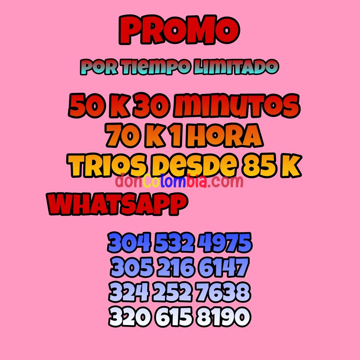 Promo por Tiempo Limitado
