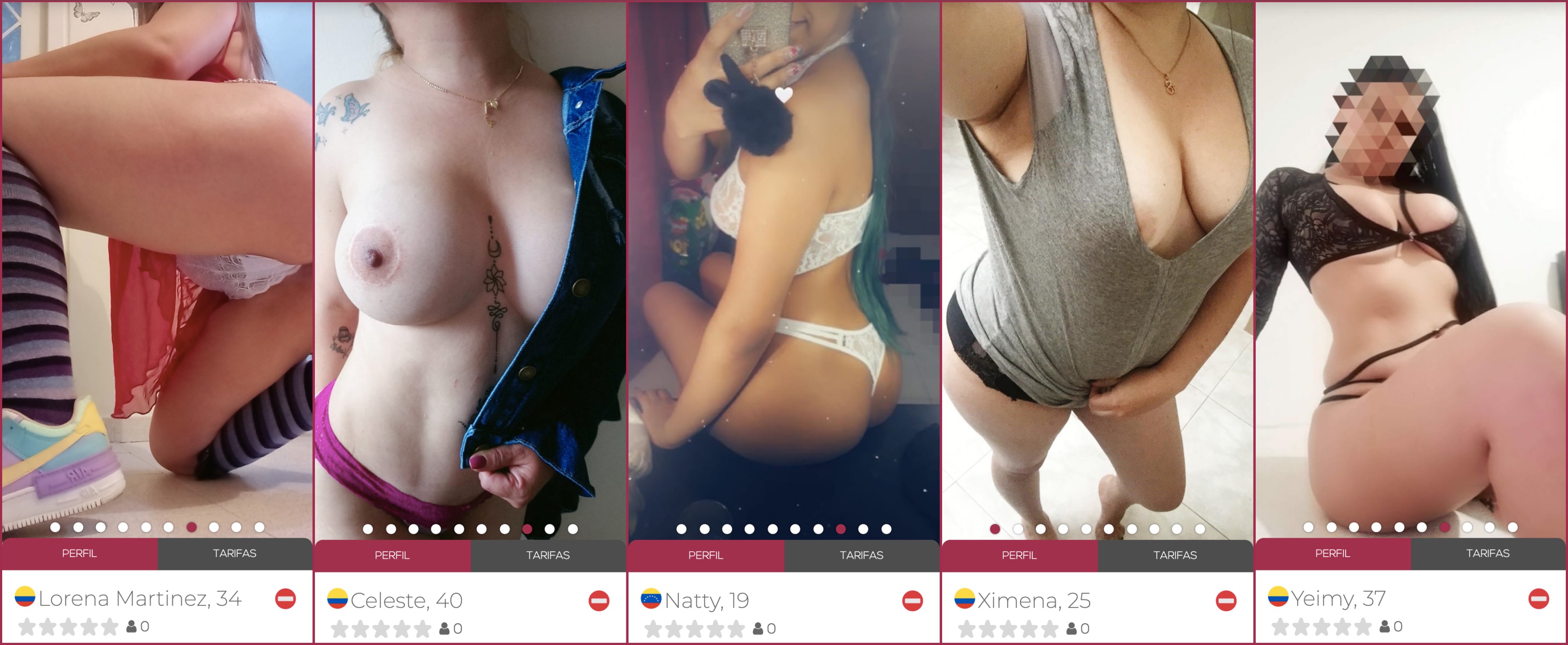 #LOVTYGIRLS ?? Lorena Martinez, Celeste, Naty, Ximena y Yeimy