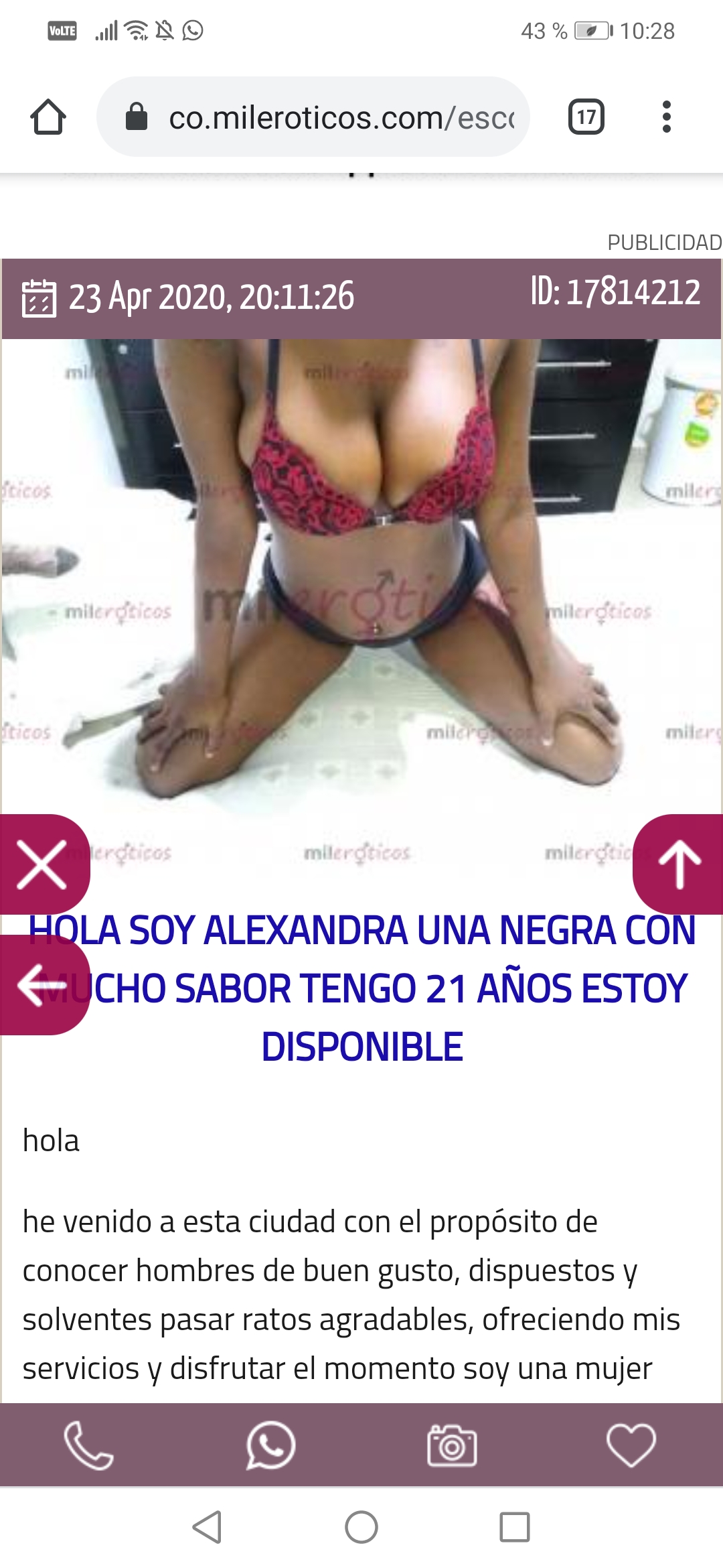 RESEÑA PIEL DE EBANO ANDREA