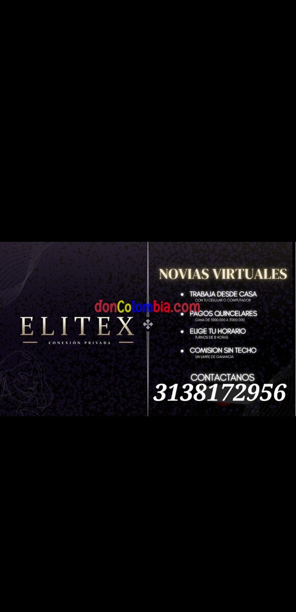 HOLA BEBE!!! QUE MAS PUES!!!, TRABAJA COMO NOVIA VIRTUAL