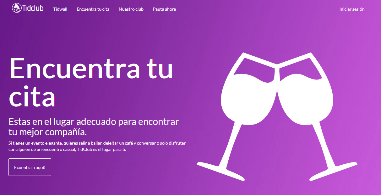 TidCLub: Nuevas Acompañantes cada día